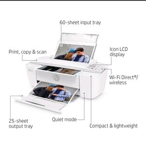 HP DESKJET 3772 ALL-IN-ONE WIRELESS COLOR INKJET PRINTER SCANNER COPIER